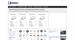 Desktop Screenshot of masinos.lt